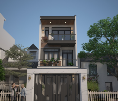 PHỐI CẢNH 4 - NH&Agrave; PHỐ Q12 TP HCM - ANH NGHĨA