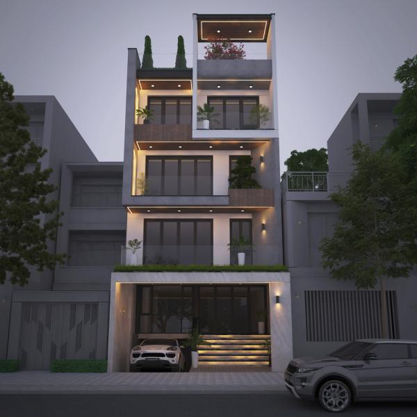 Văn ph&ograve;ng kết hợp nh&agrave; ở Quận 8 - TPHCM