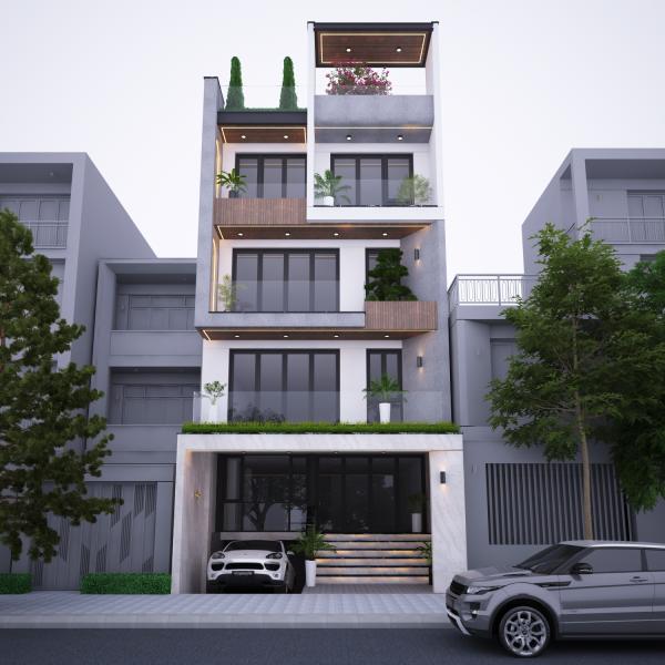 Văn ph&ograve;ng kết hợp nh&agrave; ở Quận 8 - TPHCM