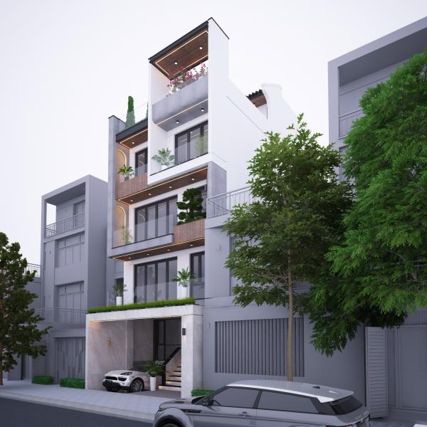 Văn ph&ograve;ng kết hợp nh&agrave; ở Quận 8 - TPHCM